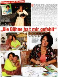 Uschi Bauer - Comeback -
Meine Melodie Nr. 12 im Dez. 2012