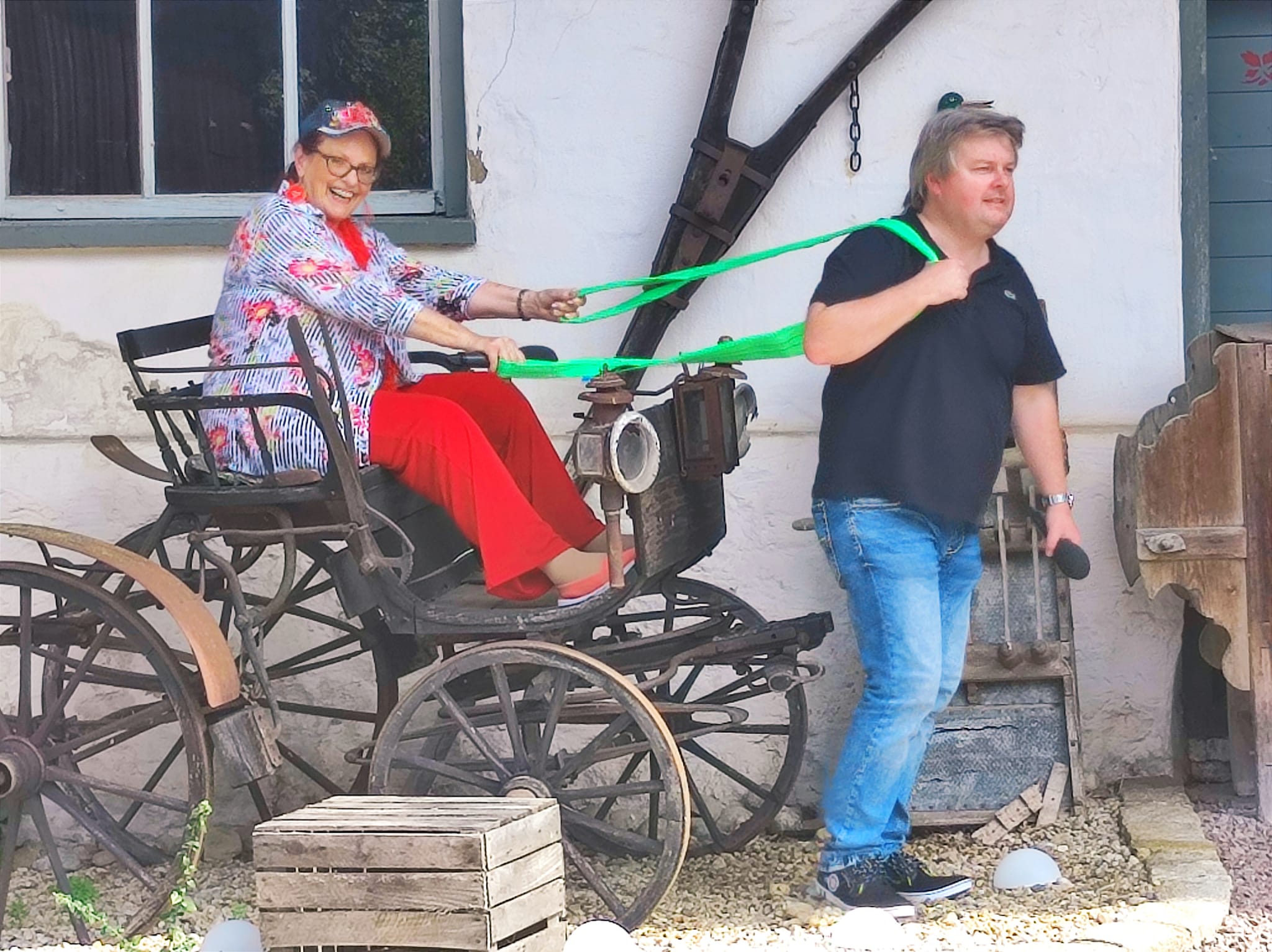 Wenn die Musi Kommt - Moderatoren-Gespann Uschi Bauer und Sascha Eibisch